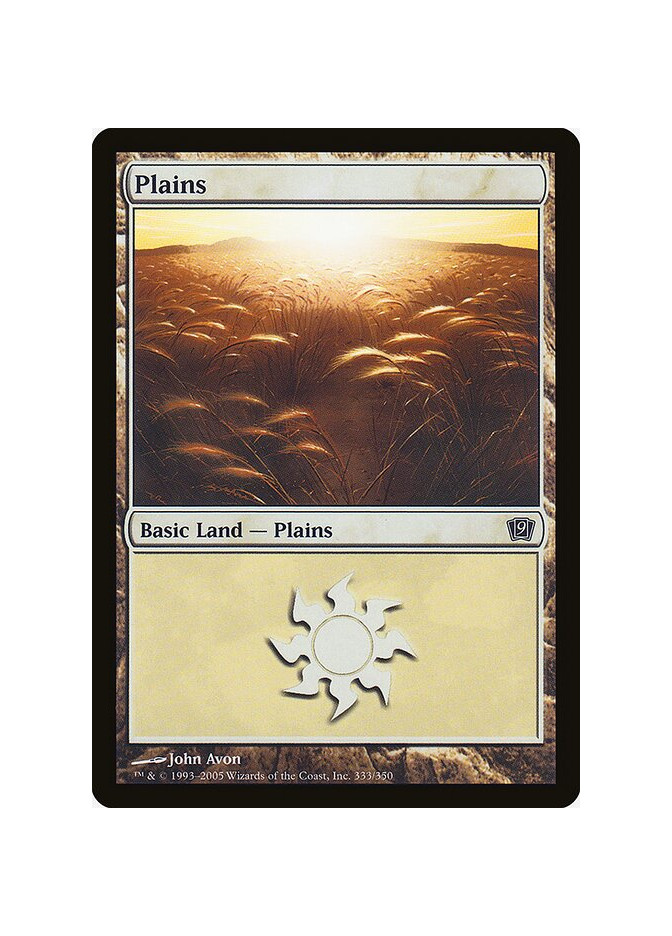 Plains - Foil
