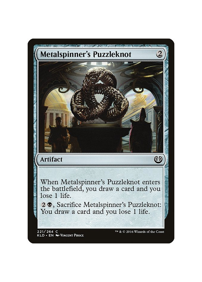 Metalspinner's Puzzleknot - Foil