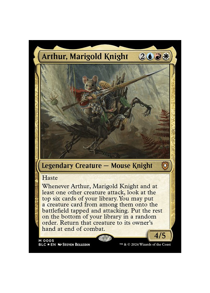 Arthur, Marigold Knight - Foil
