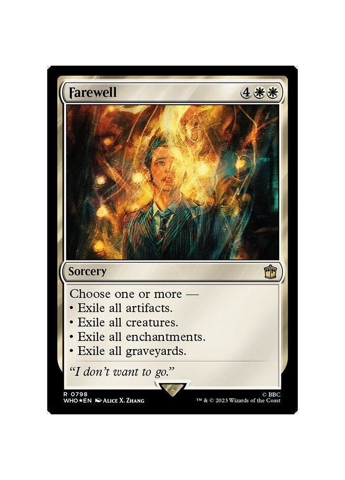 Farewell - Foil