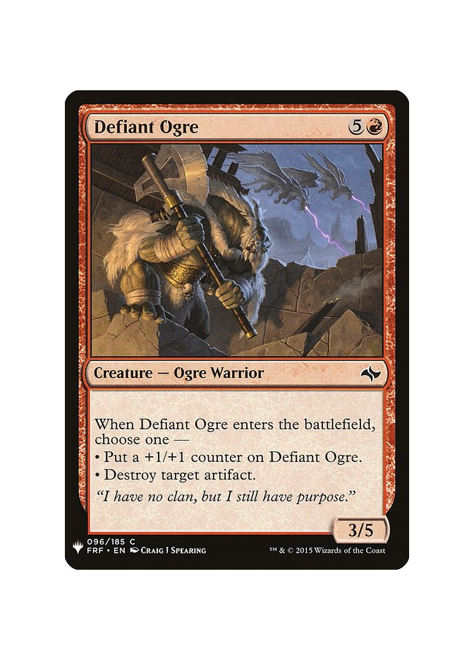Defiant Ogre