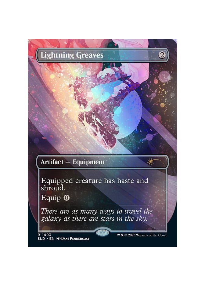 Lightning Greaves - Foil