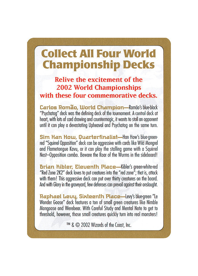 2002 World Championships Ad