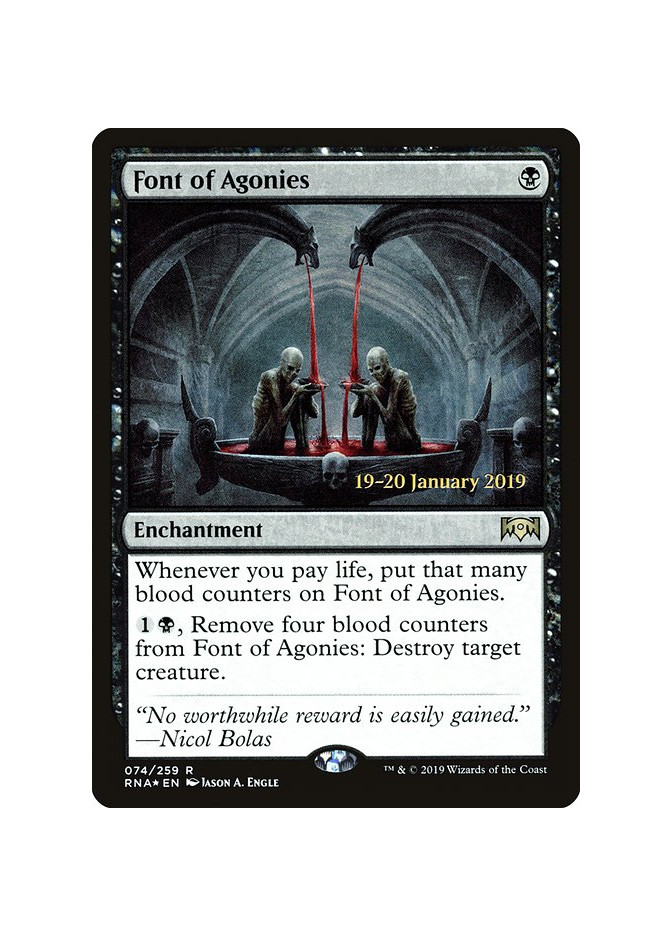 Font of Agonies - Foil