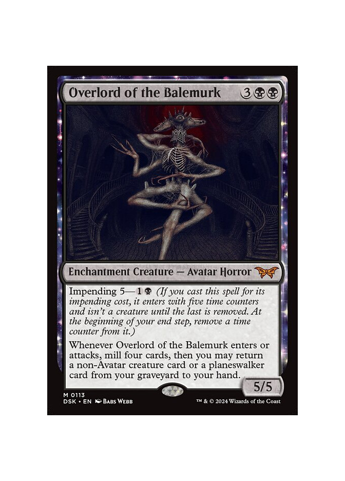 Overlord of the Balemurk - Foil