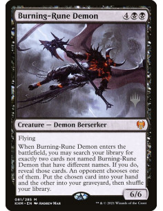 Burning-Rune Demon - Foil