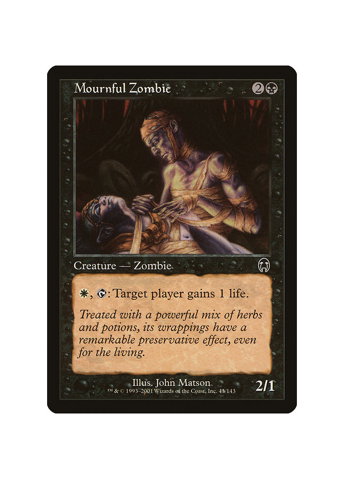 Mournful Zombie - Foil