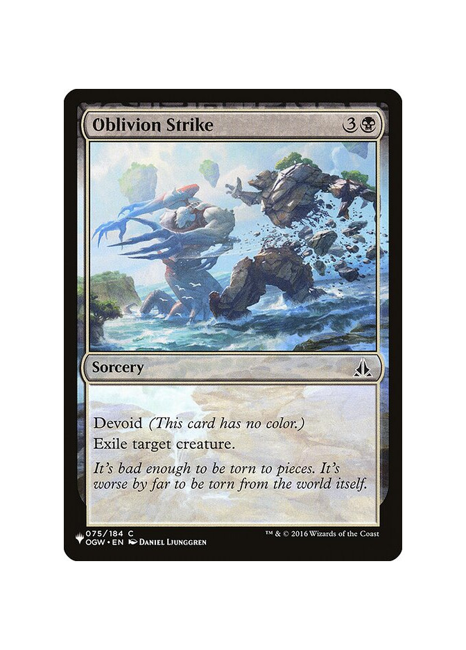 Oblivion Strike