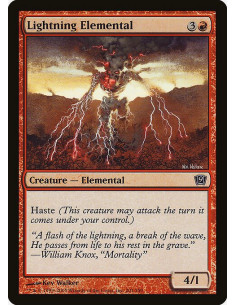 Lightning Elemental - Foil