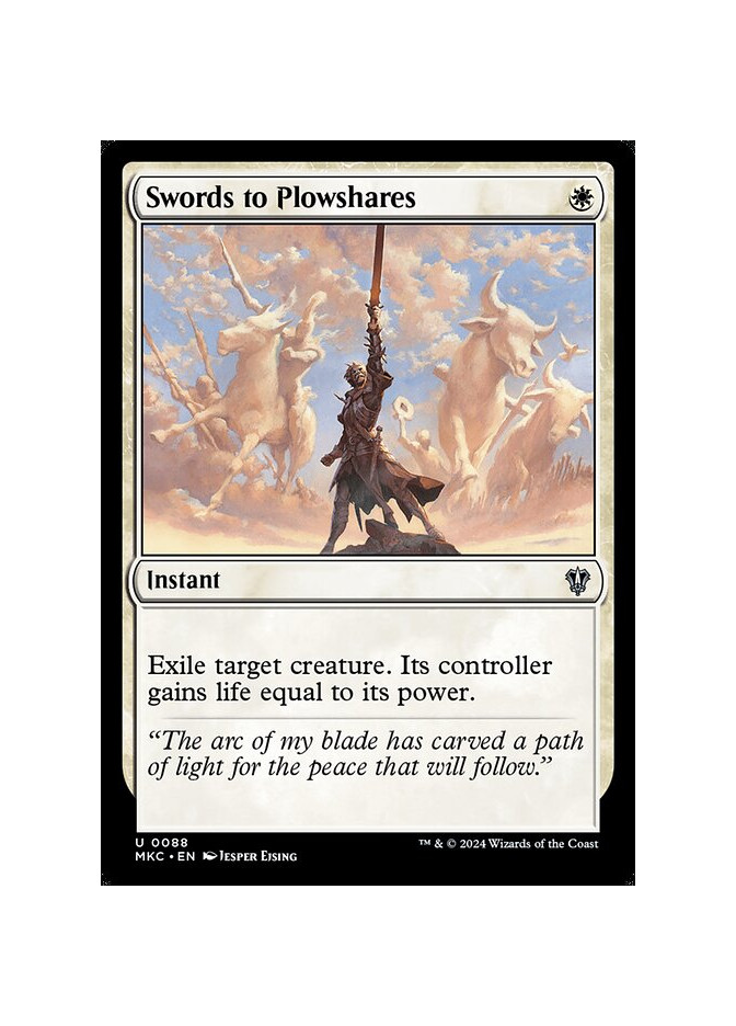 Swords to Plowshares