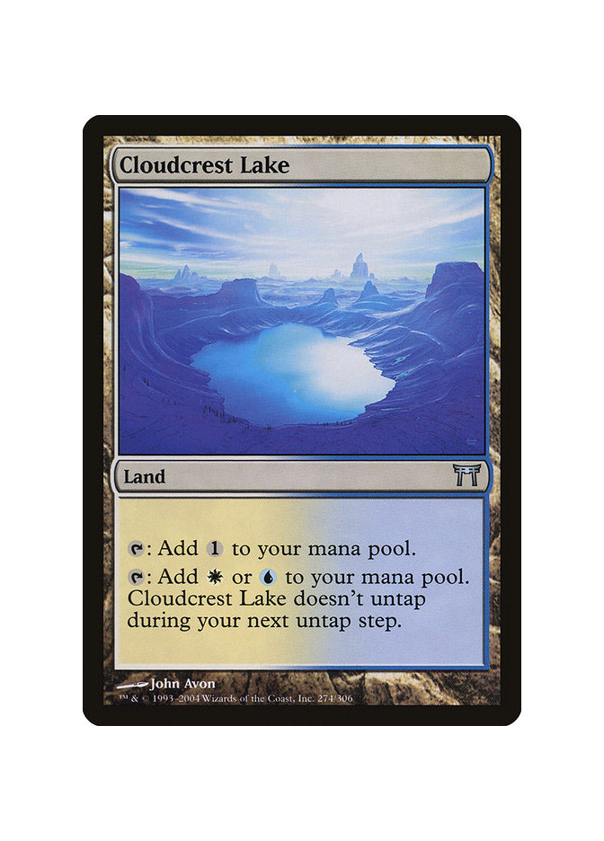 Cloudcrest Lake - Foil
