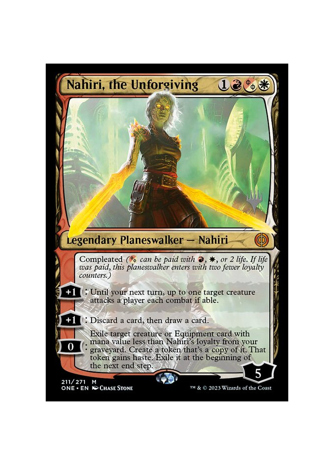 Nahiri, the Unforgiving - Foil