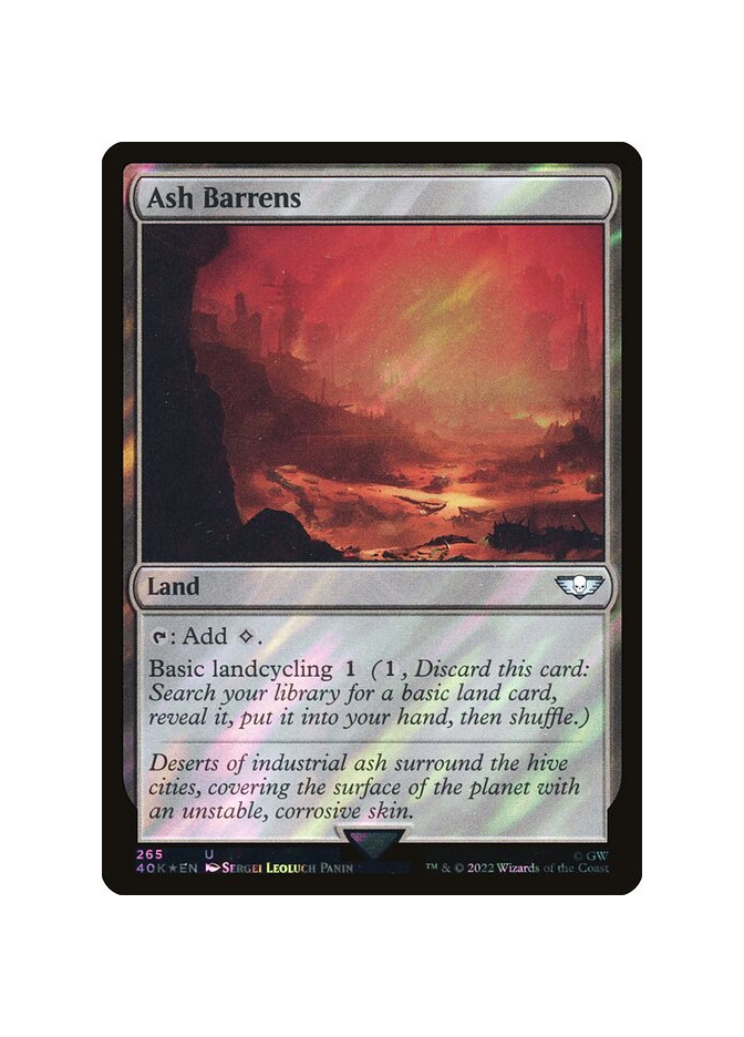 Ash Barrens - Foil