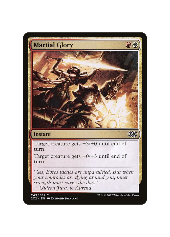 Martial Glory - Foil