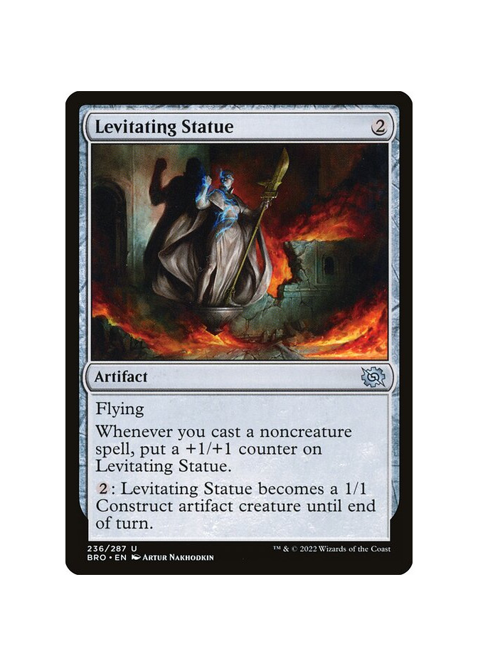 Levitating Statue - Foil