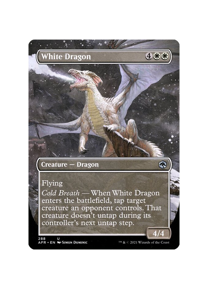 White Dragon - Foil
