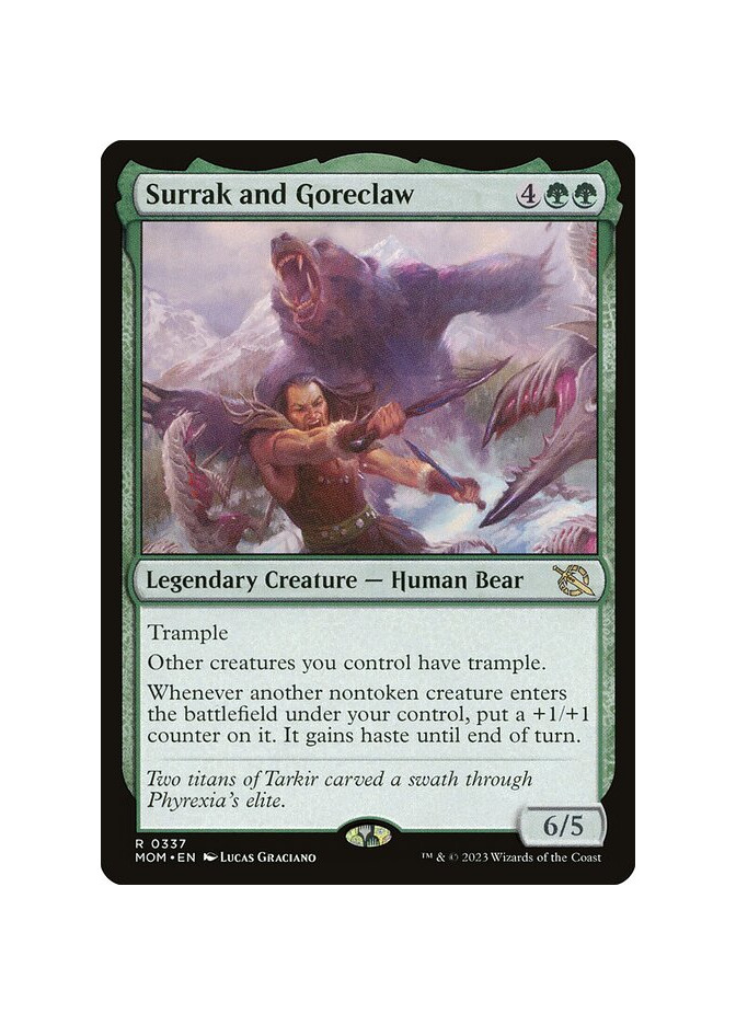 Surrak and Goreclaw