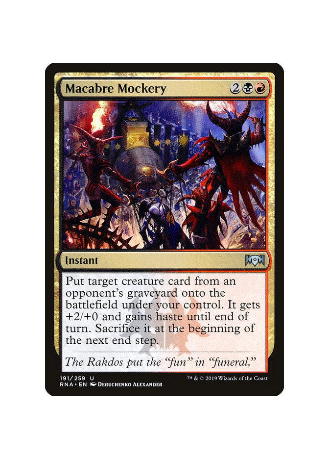 Macabre Mockery - Foil
