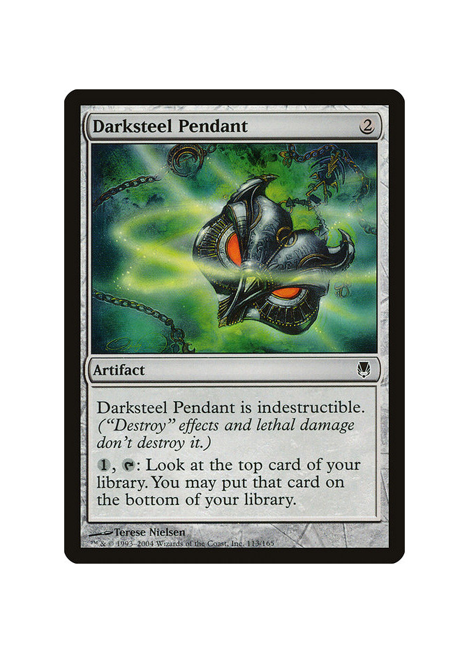 Darksteel Pendant