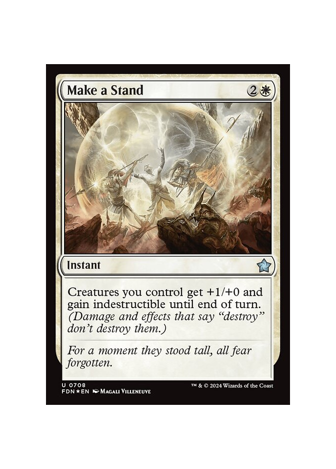 Make a Stand - Foil