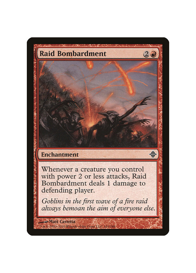 Raid Bombardment - Foil