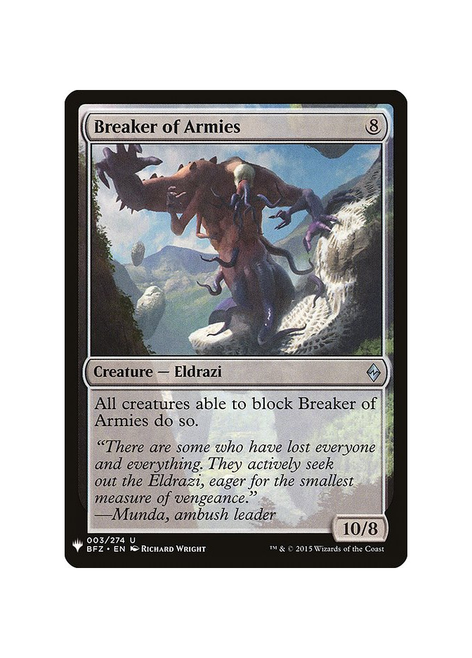 Breaker of Armies