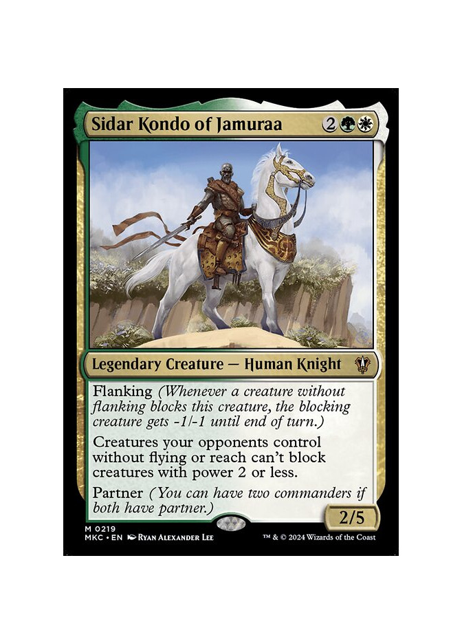 Sidar Kondo of Jamuraa