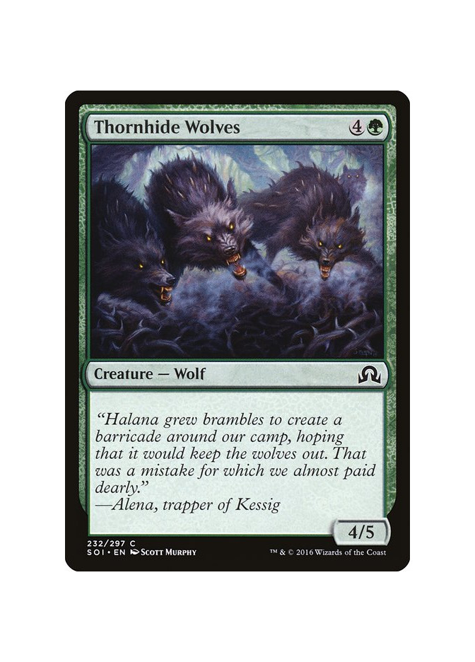 Thornhide Wolves - Foil