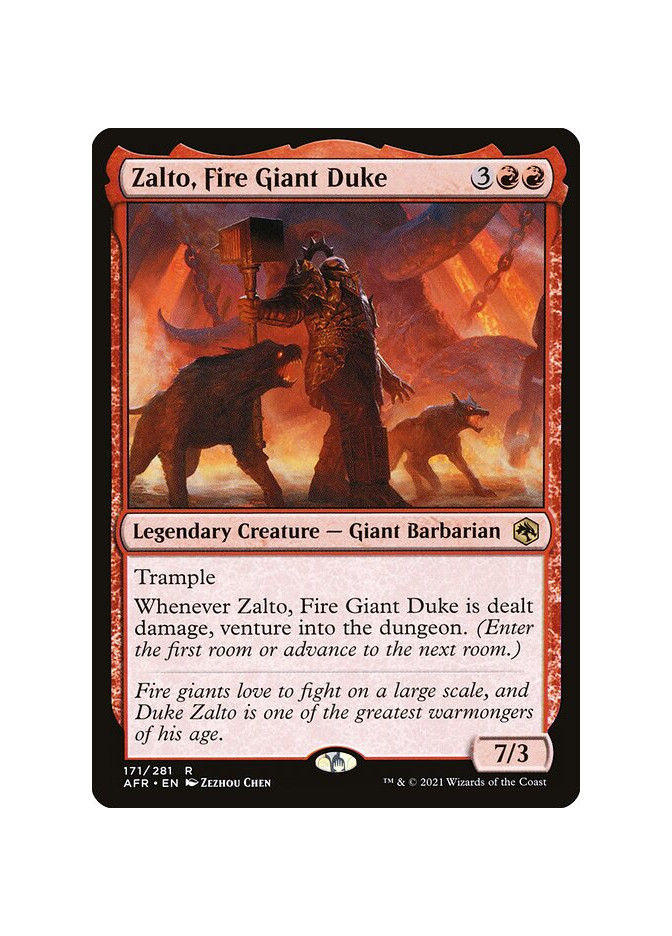 Zalto, Fire Giant Duke - Foil