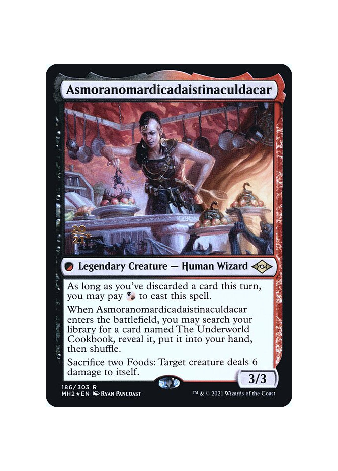 Asmoranomardicadaistinaculdacar - Foil