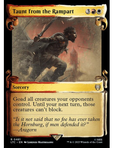 Taunt from the Rampart - Foil