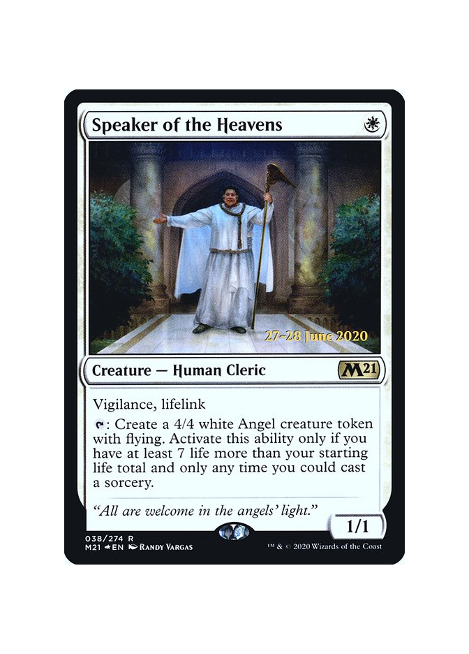 Speaker of the Heavens - Foil