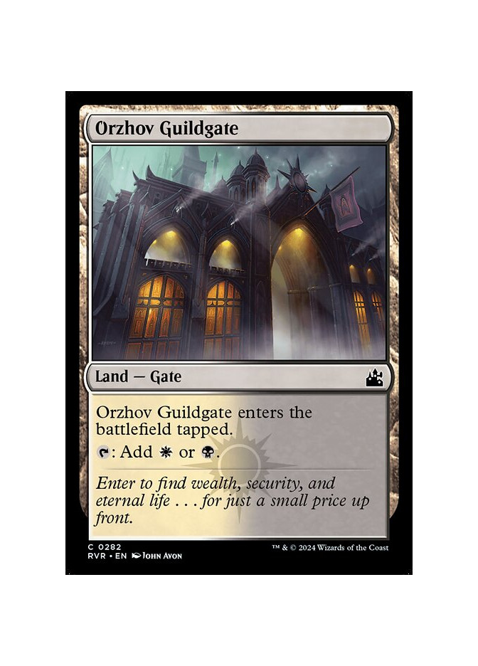 Orzhov Guildgate - Foil