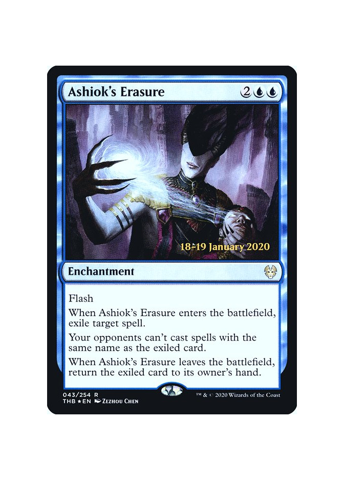 Ashiok's Erasure - Foil