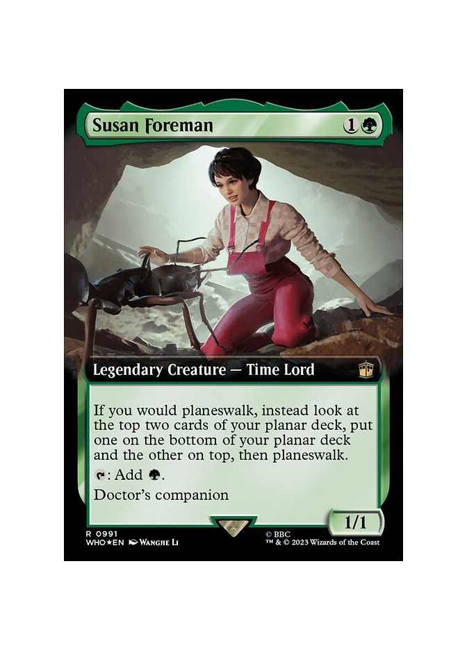 Susan Foreman - Foil