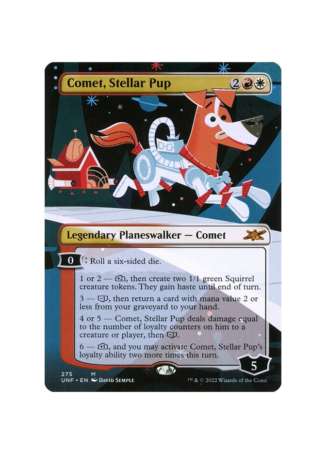 Comet, Stellar Pup - Foil