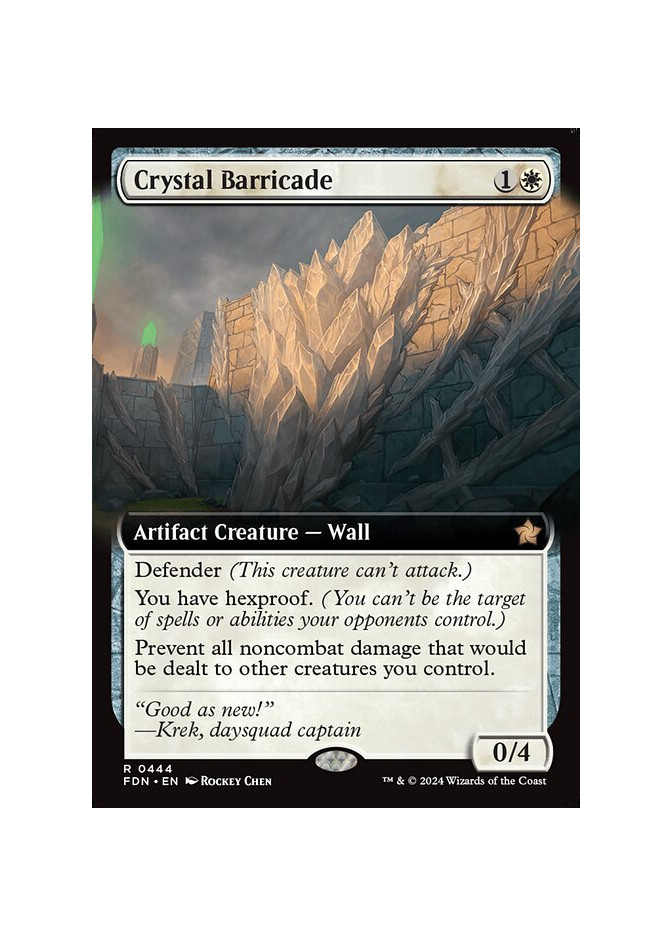 Crystal Barricade