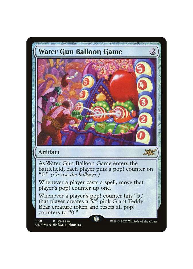 Water Gun Balloon Game - Foil
