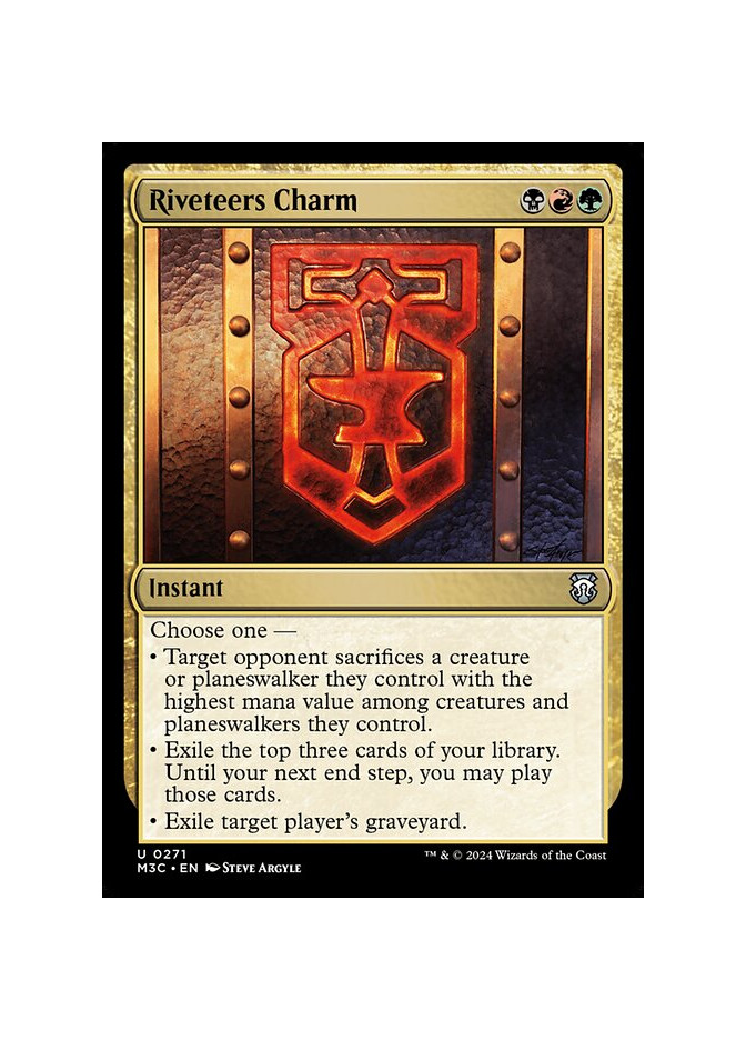 Riveteers Charm - Foil