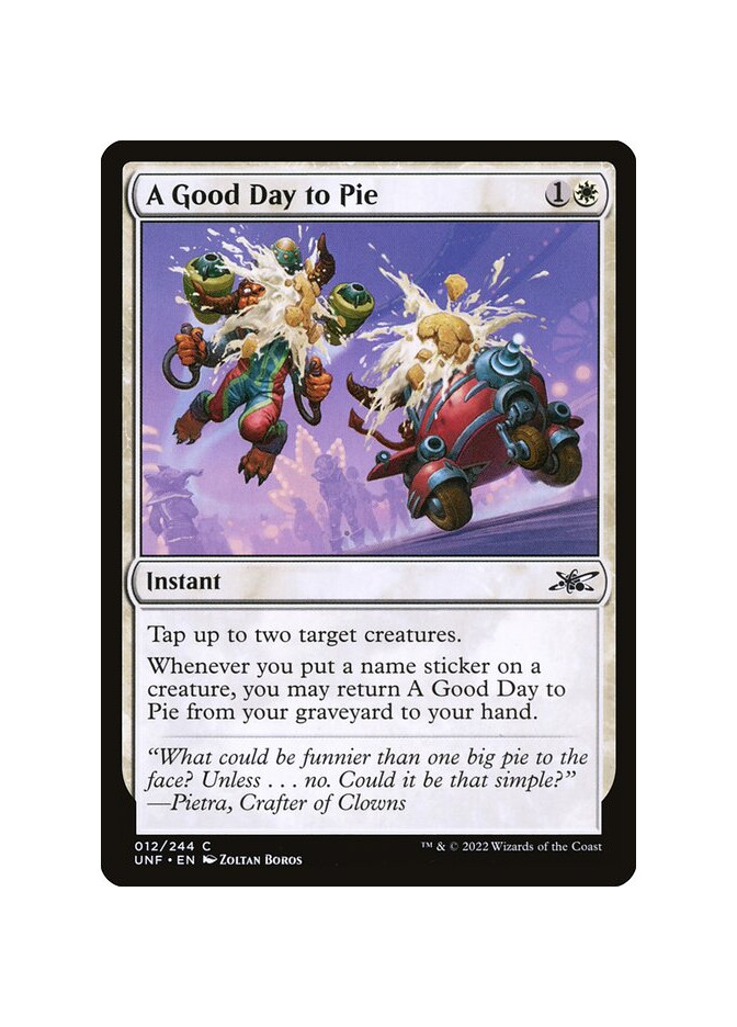 A Good Day to Pie - Foil