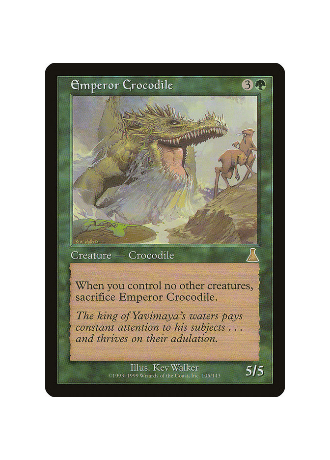 Emperor Crocodile - Foil