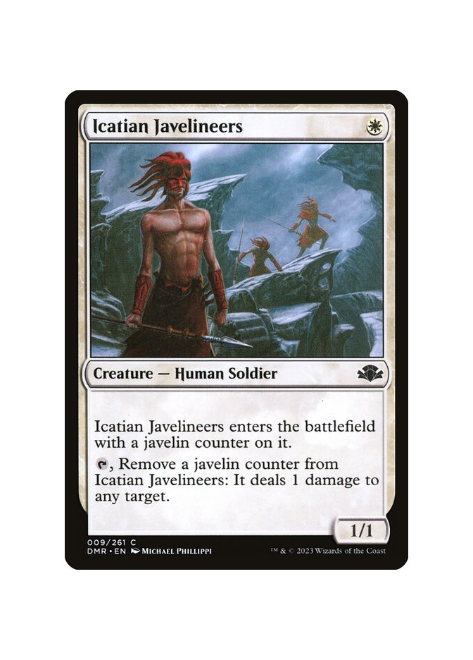 Icatian Javelineers - Foil