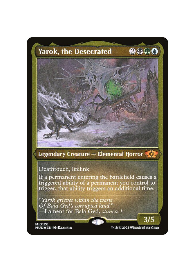 Yarok, the Desecrated - Foil