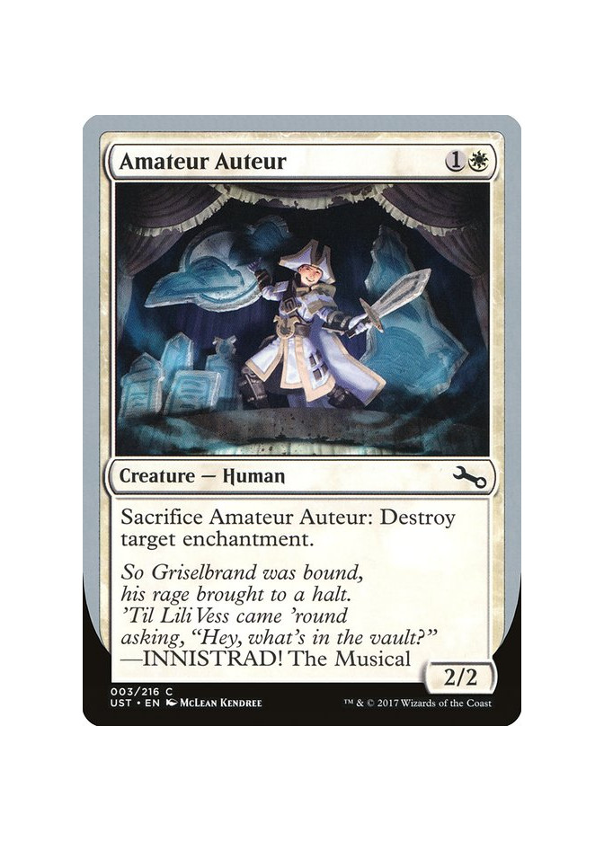 Amateur Auteur - Foil