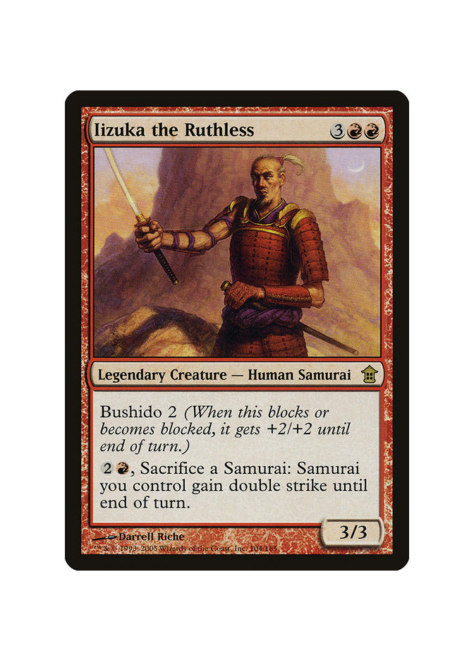 Iizuka the Ruthless - Foil
