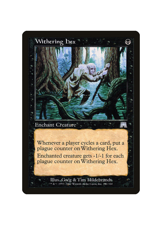 Withering Hex - Foil