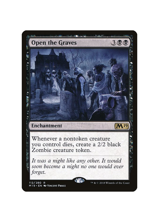 Open the Graves - Foil