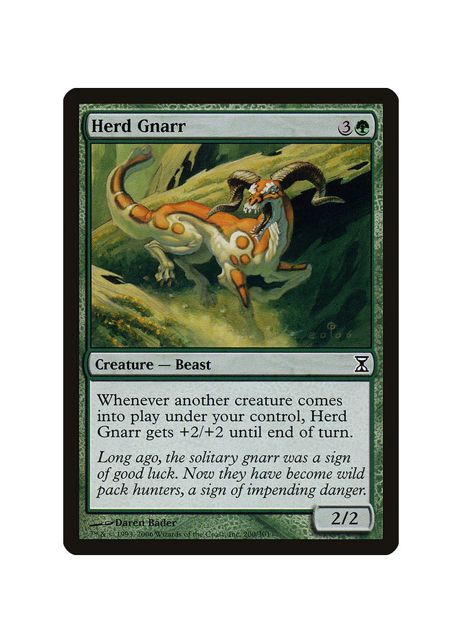 Herd Gnarr - Foil