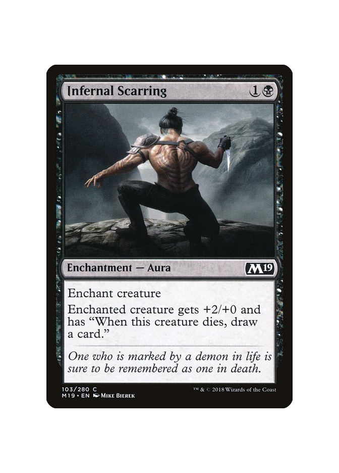 Infernal Scarring - Foil