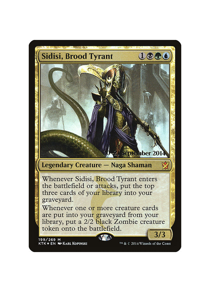 Sidisi, Brood Tyrant - Foil
